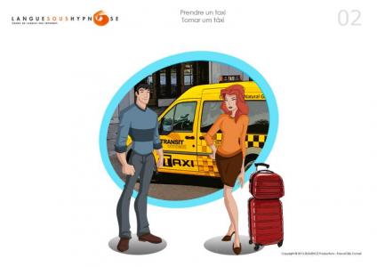 Cours 02 - Prendre un taxi / Tomar um taxi